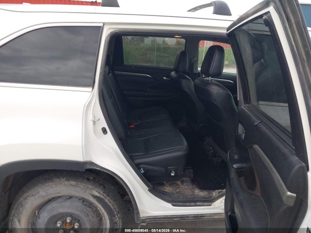 45809045 :رقم المزاد ، 5TDDZRFH4HS427537 vin ، 2017 Toyota Highlander Limited مزاد بيع