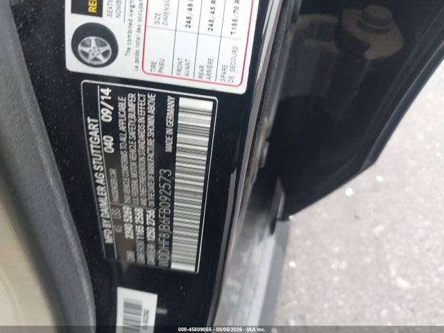 WDDHF8JB6FB092573 Mercedes-Benz E 350 4matic