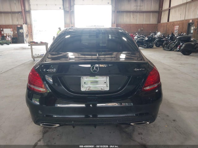 2015 Mercedes-benz C 400 4matic მანქანა იყიდება აუქციონზე, vin: 55SWF6GB1FU005218, აუქციონის ნომერი: 45809091