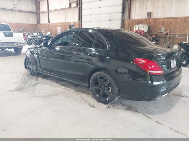 2015 Mercedes-benz C 400 4matic მანქანა იყიდება აუქციონზე, vin: 55SWF6GB1FU005218, აუქციონის ნომერი: 45809091