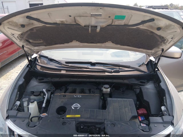 Продажа на аукционе авто 2010 Nissan Murano Sl, vin: JN8AZ1MW5AW118482, номер лота: 45809117