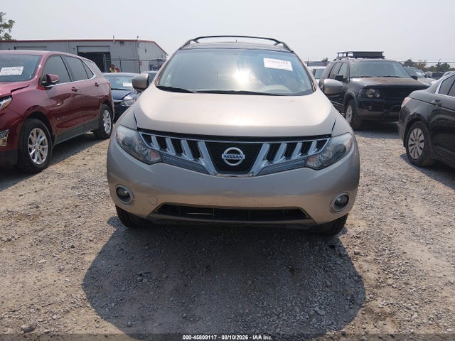 Продажа на аукционе авто 2010 Nissan Murano Sl, vin: JN8AZ1MW5AW118482, номер лота: 45809117