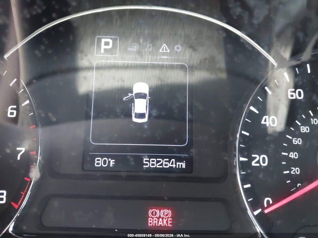 45809149 :رقم المزاد ، 3KPFL4A79HE134917 vin ، 2017 Kia Forte S مزاد بيع