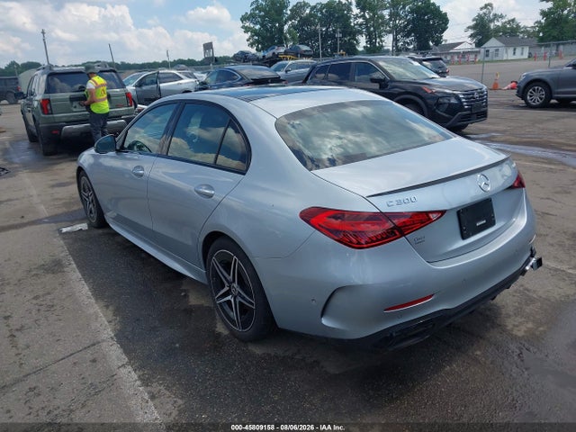 45809158 :رقم المزاد ، W1KAF4HB5SR244232 vin ، 2025 Mercedes-benz C 300 مزاد بيع