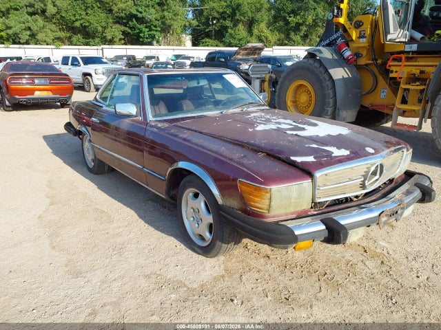 1985 Mercedes-benz 380 Sl მანქანა იყიდება აუქციონზე, vin: WDBBA45C6FA017161, აუქციონის ნომერი: 45809191