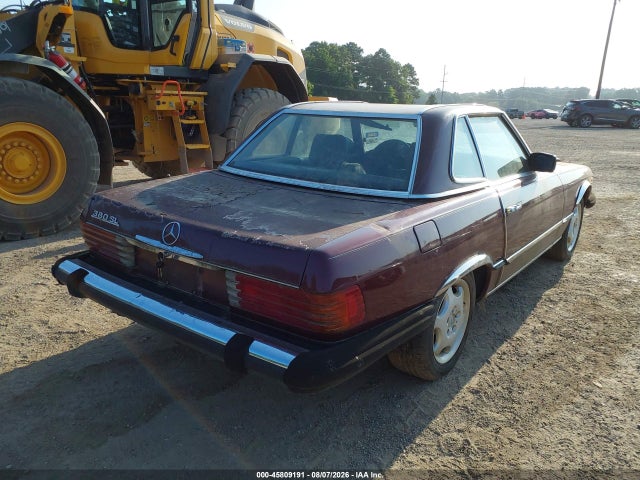 1985 Mercedes-benz 380 Sl მანქანა იყიდება აუქციონზე, vin: WDBBA45C6FA017161, აუქციონის ნომერი: 45809191