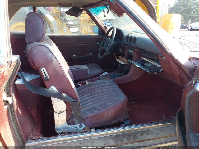 1985 Mercedes-benz 380 Sl მანქანა იყიდება აუქციონზე, vin: WDBBA45C6FA017161, აუქციონის ნომერი: 45809191
