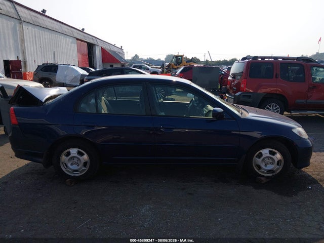 Aukcja sprzedaży 2005 Honda Civic Hybrid, vin: JHMES96675S012673, numer aukcji: 45809247