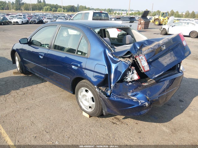Aukcja sprzedaży 2005 Honda Civic Hybrid, vin: JHMES96675S012673, numer aukcji: 45809247