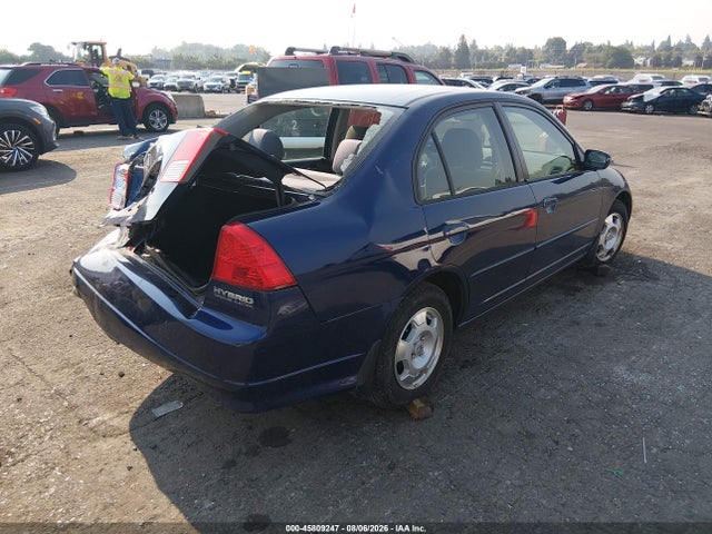 Aukcja sprzedaży 2005 Honda Civic Hybrid, vin: JHMES96675S012673, numer aukcji: 45809247