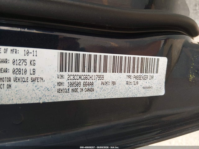 2012 Chrysler 300 Limited მანქანა იყიდება აუქციონზე, vin: 2C3CCACG6CH117959, აუქციონის ნომერი: 45809257