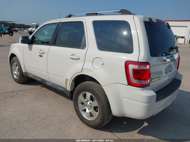 2012 Ford Escape Limited მანქანა იყიდება აუქციონზე, vin: 1FMCU0EG1CKA17000, აუქციონის ნომერი: 45809261