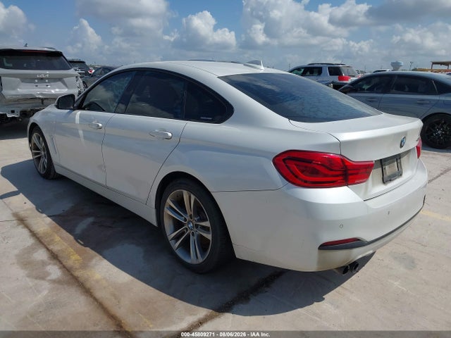 Продаж на аукціоні авто 2018 Bmw 430i Gran Coupe, vin: WBA4J1C59JBG80580, номер лоту: 45809271