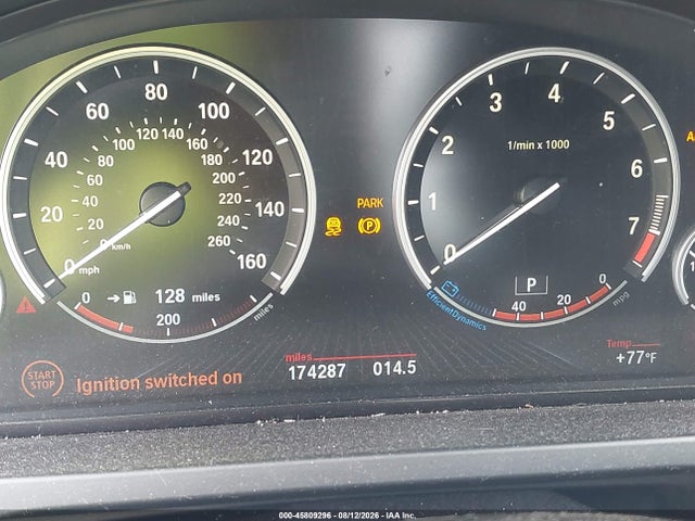 45809296 :رقم المزاد ، WBAYB6C50DD223609 vin ، 2013 Bmw 750i Xdrive مزاد بيع