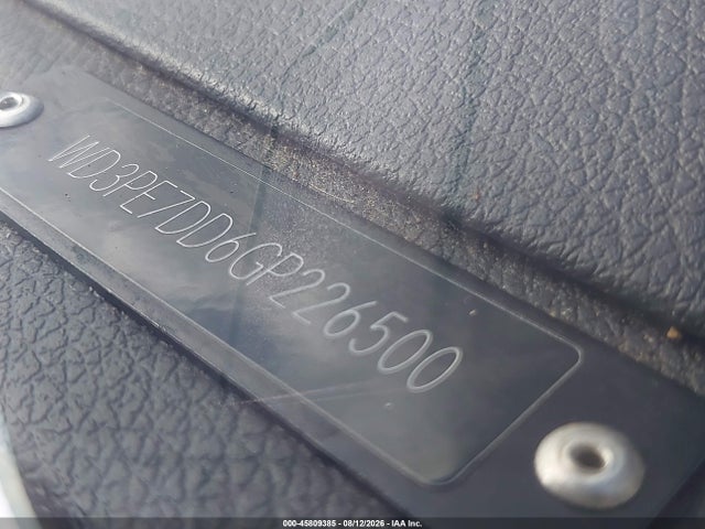 2016 Mercedes-benz Sprinter 2500 Normal Roof მანქანა იყიდება აუქციონზე, vin: WD3PE7DD6GP226500, აუქციონის ნომერი: 45809385