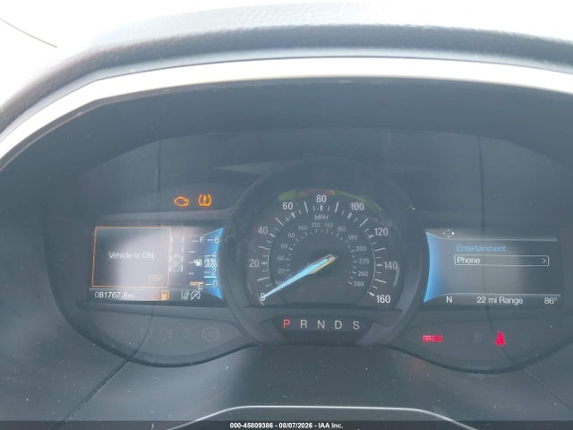 45809386 :رقم المزاد ، 2FMPK4J99MBA25475 vin ، 2021 Ford Edge Sel مزاد بيع