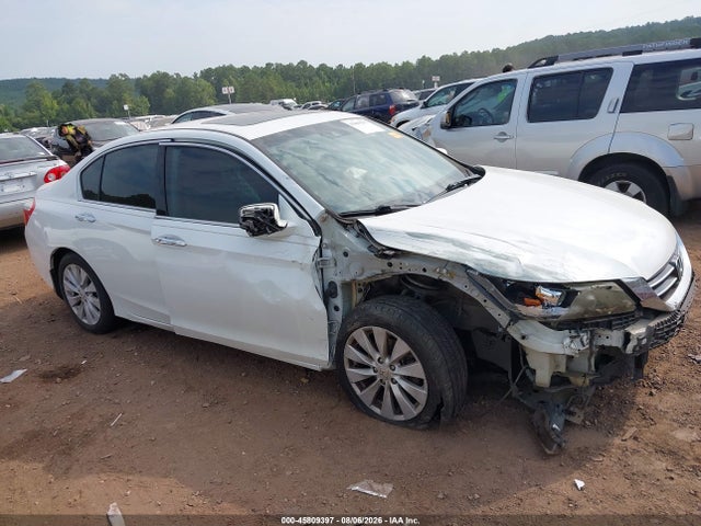 2014 Honda Accord Ex-l V-6 მანქანა იყიდება აუქციონზე, vin: 1HGCR3F85EA017834, აუქციონის ნომერი: 45809397
