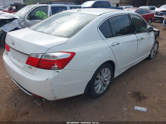 2014 Honda Accord Ex-l V-6 მანქანა იყიდება აუქციონზე, vin: 1HGCR3F85EA017834, აუქციონის ნომერი: 45809397