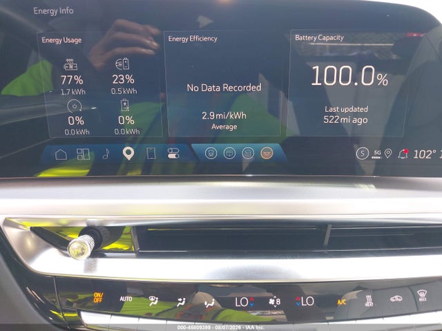 45809399 :رقم المزاد ، 1GYKPNRL1TZ306360 vin ، 2026 Cadillac Lyriq Luxury Awd مزاد بيع