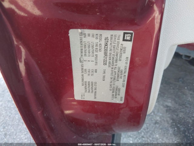Aukcja sprzedaży 2008 Gmc Sierra 2500hd Sle1, vin: 1GTHK23698F212235, numer aukcji: 45809407