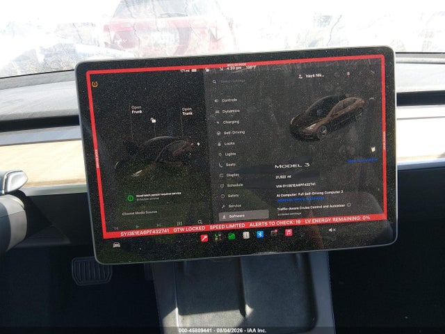 Aukcja sprzedaży 2023 Tesla Model 3 Rear-wheel Drive, vin: 5YJ3E1EA6PF432741, numer aukcji: 45809441