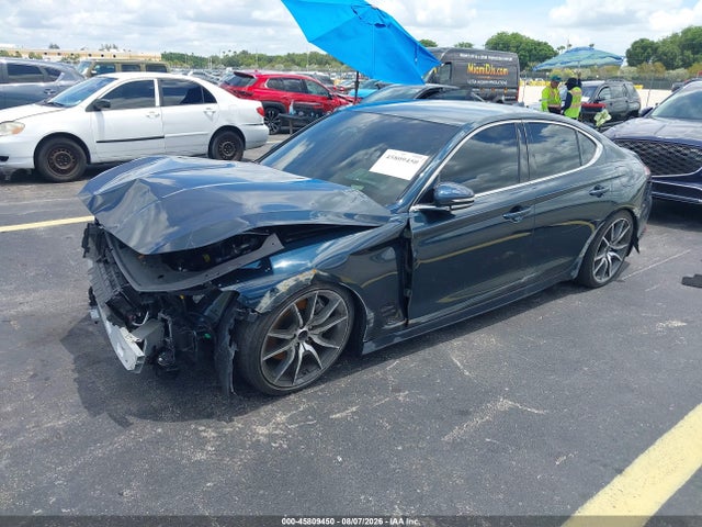 Продажа на аукционе авто 2025 Genesis G70 2.5t Rwd, vin: KMTG34SC2SU150581, номер лота: 45809450