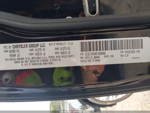 2C3CCARG0EH328066 Chrysler 300