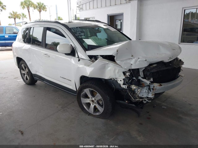 2016 Jeep Compass High Altitude Edition მანქანა იყიდება აუქციონზე, vin: 1C4NJCEA0GD803075, აუქციონის ნომერი: 45809497