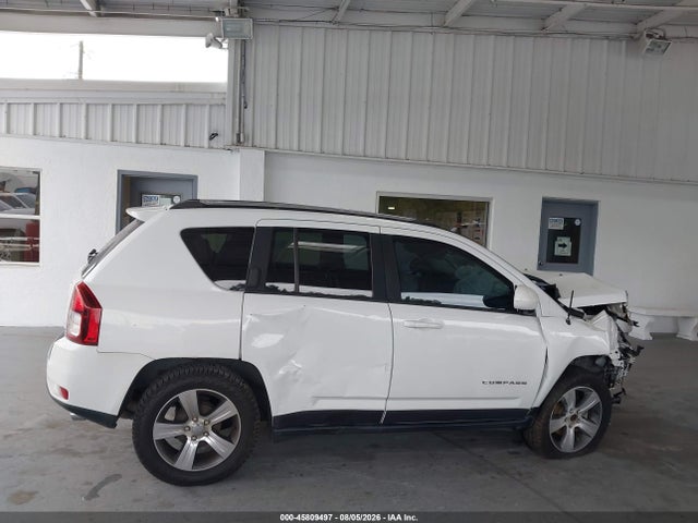 2016 Jeep Compass High Altitude Edition მანქანა იყიდება აუქციონზე, vin: 1C4NJCEA0GD803075, აუქციონის ნომერი: 45809497
