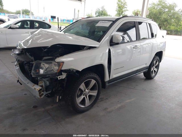 2016 Jeep Compass High Altitude Edition მანქანა იყიდება აუქციონზე, vin: 1C4NJCEA0GD803075, აუქციონის ნომერი: 45809497