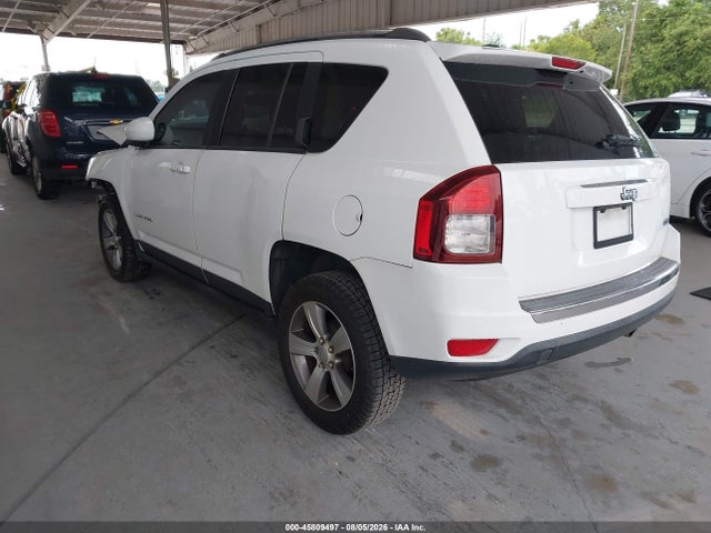 2016 Jeep Compass High Altitude Edition მანქანა იყიდება აუქციონზე, vin: 1C4NJCEA0GD803075, აუქციონის ნომერი: 45809497