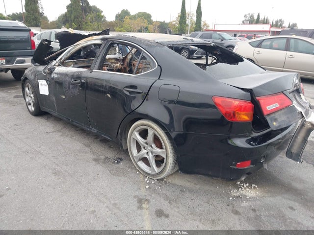 2007 Lexus Is 250 მანქანა იყიდება აუქციონზე, vin: JTHBK262772049524, აუქციონის ნომერი: 45809548