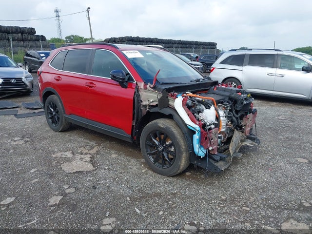 2025 Honda Cr-v Hybrid Sport-l მანქანა იყიდება აუქციონზე, vin: 7FARS6H88SE071843, აუქციონის ნომერი: 45809588