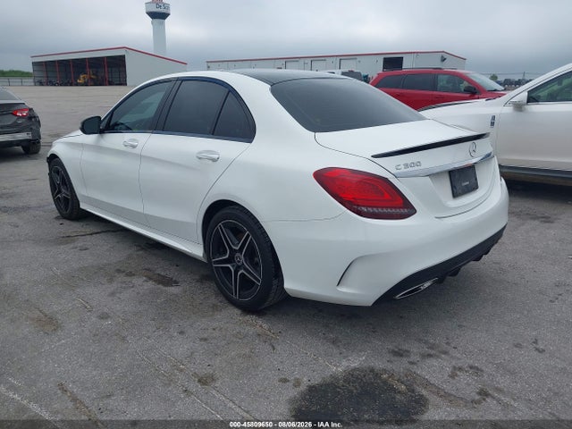 45809650 :رقم المزاد ، W1KWF8EB1MR653090 vin ، 2021 Mercedes-benz C 300 4matic مزاد بيع