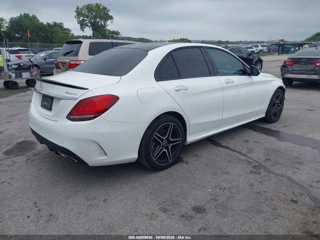 45809650 :رقم المزاد ، W1KWF8EB1MR653090 vin ، 2021 Mercedes-benz C 300 4matic مزاد بيع