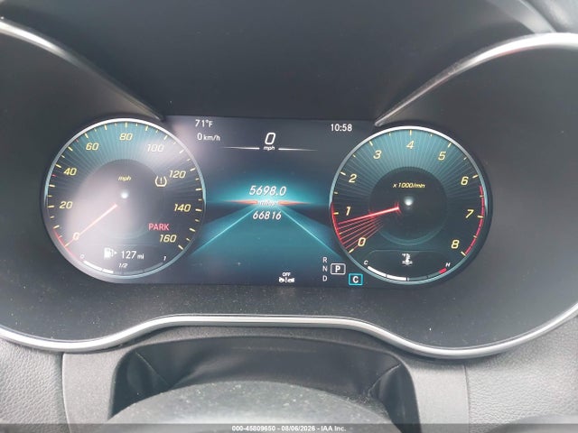 45809650 :رقم المزاد ، W1KWF8EB1MR653090 vin ، 2021 Mercedes-benz C 300 4matic مزاد بيع