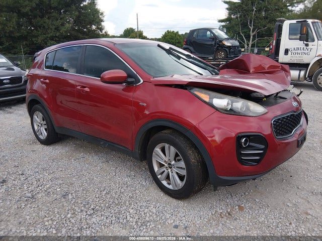 2017 Kia Sportage Lx მანქანა იყიდება აუქციონზე, vin: KNDPMCAC1H7218593, აუქციონის ნომერი: 45809670