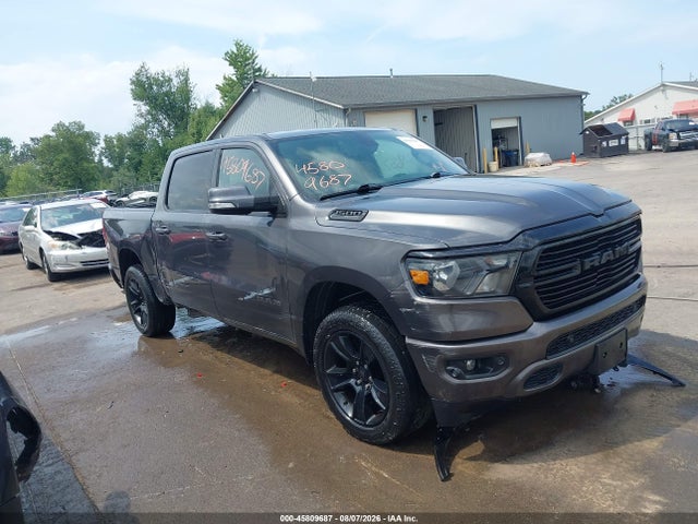 45809687 :رقم المزاد ، 1C6RRFFG8LN101922 vin ، 2020 Ram 1500 Big Horn  4x4 5'7 Box مزاد بيع