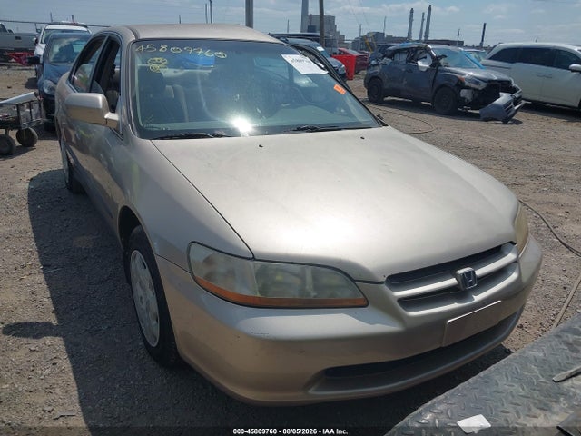 45809760 :رقم المزاد ، 1HGCG564XYA077904 vin ، 2000 Honda Accord 2.3 Lx مزاد بيع