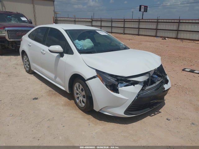 2026 Toyota Corolla Le მანქანა იყიდება აუქციონზე, vin: 5YFB4MDE5TP392946, აუქციონის ნომერი: 45809805