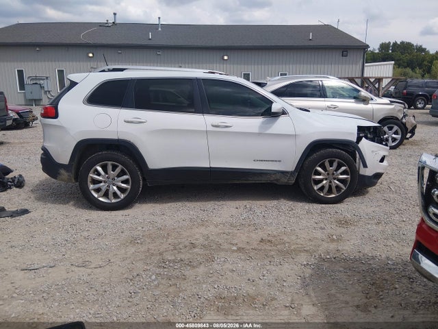 Продажа на аукционе авто 2016 Jeep Cherokee Limited, vin: 1C4PJMDB6GW104367, номер лота: 45809843