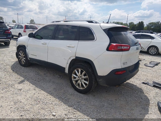 Продажа на аукционе авто 2016 Jeep Cherokee Limited, vin: 1C4PJMDB6GW104367, номер лота: 45809843
