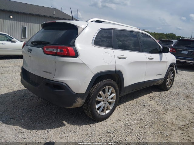 Продажа на аукционе авто 2016 Jeep Cherokee Limited, vin: 1C4PJMDB6GW104367, номер лота: 45809843