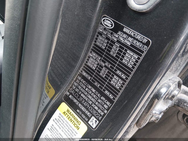 Продаж на аукціоні авто 2023 Land Rover Discovery Sport Se R-dynamic, vin: SALCL2FX4PH328224, номер лоту: 45809925
