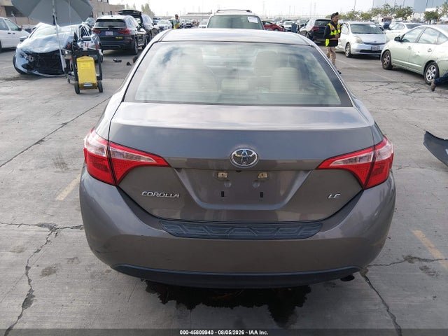 Продаж на аукціоні авто 2018 Toyota Corolla Le, vin: 5YFBURHE5JP788671, номер лоту: 45809940