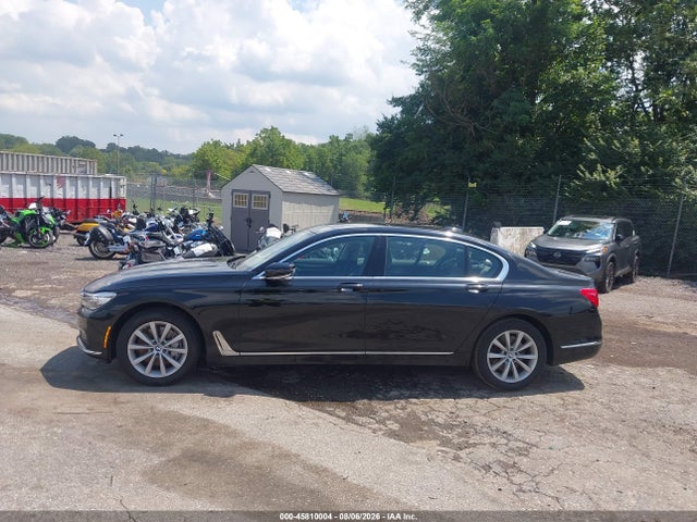 45810004 :رقم المزاد ، WBA7E4C56KGV28373 vin ، 2019 Bmw 740i Xdrive مزاد بيع