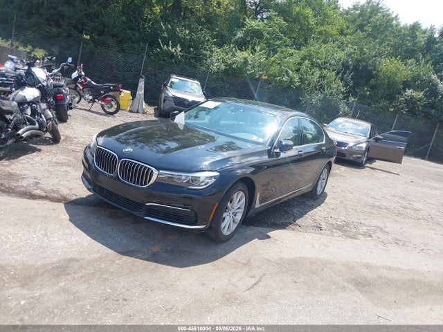 45810004 :رقم المزاد ، WBA7E4C56KGV28373 vin ، 2019 Bmw 740i Xdrive مزاد بيع