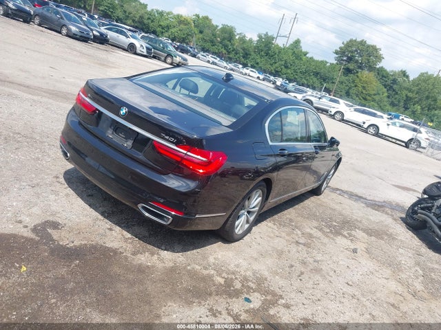 45810004 :رقم المزاد ، WBA7E4C56KGV28373 vin ، 2019 Bmw 740i Xdrive مزاد بيع