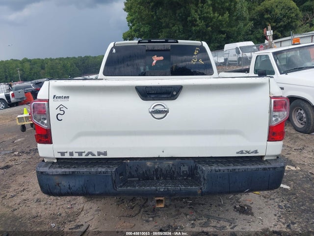 2017 Nissan Titan S მანქანა იყიდება აუქციონზე, vin: 1N6AA1EJ4HN557160, აუქციონის ნომერი: 45810053