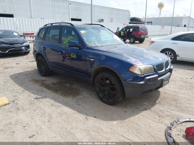 2004 Bmw X3 3.0i მანქანა იყიდება აუქციონზე, vin: WBXPA93434WA61043, აუქციონის ნომერი: 45810054